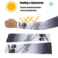 Ropa deportiva para correr, baloncesto, protección solar, funda para brazo, mangas para brazo, deporte al aire libre - details 9