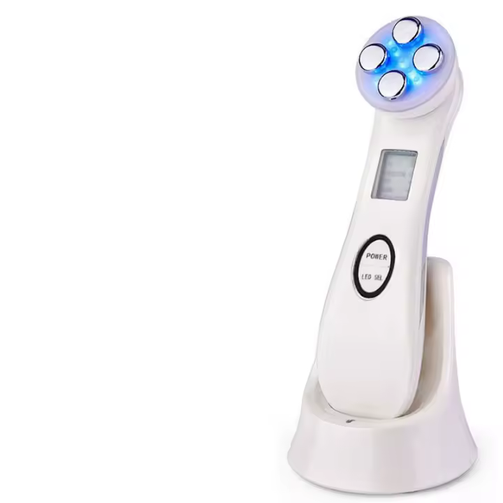 Masaje Facial RF de Onda de Radio para Levantamiento de Cara Eliminación de Arrugas Cuidado de la piel con Luz LED - 1