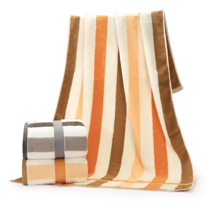 Toalla de baño de algodón turco para el hogar, juego de toallas de playa de lujo para Hotel, Spa, Natural, Ultra absorbente, ecológico - 1