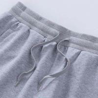 Pantalones deportivos para hombre, pantalones cortos informales para correr, pantalones elásticos para Fitness, pantalones sanitarios de Color sólido - details 8
