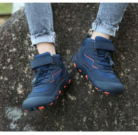 Botas de senderismo tobilleras de marca para niños, zapatillas de senderismo antideslizantes, calzado de escalada de montaña al aire libre, calzado deportivo Unisex para niños - details 33