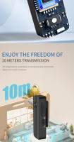 Transmisor receptor de Audio 2 en 1 con Bluetooth 5,4, adaptadores inalámbricos de música estéreo de 3,5mm, AUX con adaptador de auriculares para TV y PC - details 8