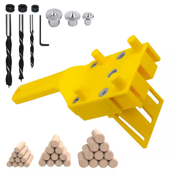Kit de plantilla de espiga de mano, juego de accesorios para juntas de superficie de borde de esquina eficiente, 14 piezas - 1