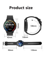 La pulsera de llamadas deportivas inteligente de baja potencia T10 puede hacer llamadas, escuchar música, monitorear deportes y realizar táctil capacitiva - details 15