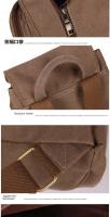 Mochila de lona para mujer, bolso de viaje Vintage de algodón puro, bolso escolar para ordenador portátil con cordón a la moda, bolso de hombro para chicas adolescentes - details 6