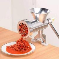 Picadora de carne ajustable, herramienta multifunción para rellenar salchichas, molinillo de fideos, frutas y verduras, operado a mano - details 7