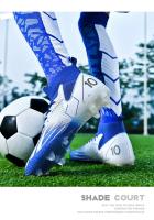 Zapatos de fútbol para hombre, botines de fútbol con picos largos, zapatos deportivos de interior, botas de fútbol profesionales Unisex - details 9