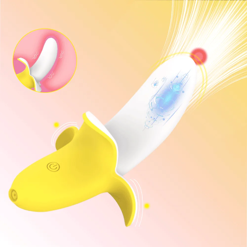 Vibrador de Dildo de Mini Banana para Mujeres Estimulador de Clítoris Vagina y Anal Juguetes Sexuales para Adultos Marca Kaelynn - details 23
