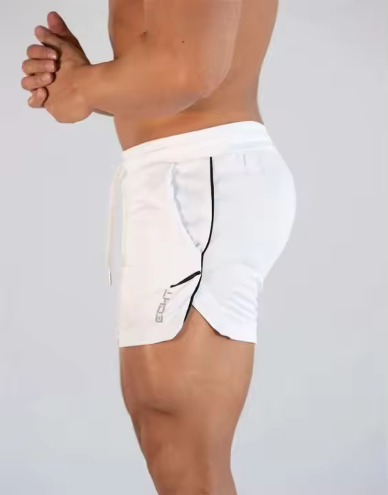 Pantalones Cortos de Compresión de Secado Rápido Ropa Deportiva Casual para Entrenamiento en Gimnasio para Hombres Moda Atlética - 1