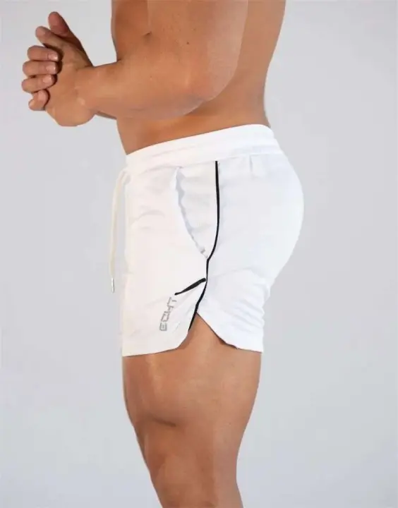Pantalones Cortos de Compresión de Secado Rápido Ropa Deportiva Casual para Entrenamiento en Gimnasio para Hombres Moda Atlética - 1