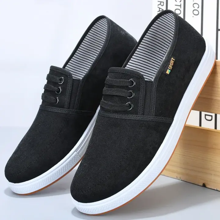 Nuevos Zapatos de Lona para Hombre Suaves, Antideslizantes, Resistentes al Desgaste, Perfectos para Primavera - 1