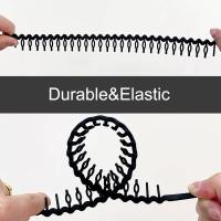 Diadema de plástico antideslizante para mujeres EWENSOO set de 4 piezas fácil de peinar accesorios para el cabello diademas - details 7