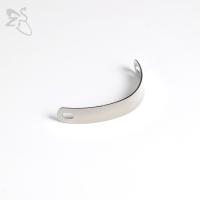 ZS 1 Juego de Piercing de nariz de acero inoxidable de 24/30/35/40/45/50MM para hombres y mujeres, Piercings de puente de nariz ajustables Punk, joyería para el cuerpo - details 4