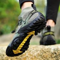 Nuevos zapatos transpirables para deportes al aire libre, senderismo, buceo, zapatos voladores para hombres y mujeres, resistentes al desgaste, antideslizantes, talla grande 36-47 - details 14