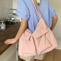 Bolsos de mano cruzados inclinados elegantes a la moda, bolso de hombro de nailon ligero para ir al trabajo, bolsos de mensajero para adolescentes, hombres y mujeres - details 14