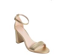 Tacones altos de mujer, sandalias con punta abierta, fiesta de boda. - details 4