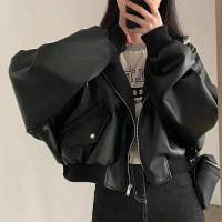 Chaquetas holgadas con capucha para mujer, camisetas de moda, chaquetas coreanas - details 3