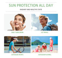 Centella crema protectora solar Protector Facial bloqueador solar Spf50 Gel loción de aislamiento crema blanqueadora cremas hidratantes faciales reparación - details 6