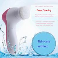Cepillo eléctrico 5 en 1 para limpieza Facial profunda, Kit de cuidado de la piel para Spa, limpiador de poros y cuerpo, herramienta masajeadora de belleza - details 18