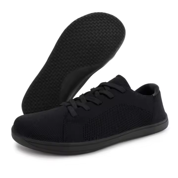 Zapatos Descalzos Para Hombres Y Mujeres, Versión Amplia, Zapatos Deportivos Simples Para Caminar, Zapatos Para Correr Informales Ligeros Con Cordones Para Exteriores 2025 - 1