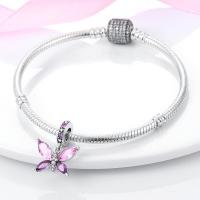 Abalorio Animal Friends en plata de ley con piedra de circón S, pulsera de 3 mm adecuada, regalo perfecto para mujer - details 31