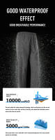 Pantalones de senderismo Unisex, pantalones impermeables de secado rápido, Anti-UV, para escalada, Camping, montaña y lluvia, JNP06 - details 3
