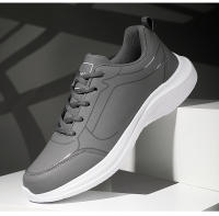 Zapatillas de deporte de cuero para hombre, zapatos informales impermeables, zapatillas ligeras para correr al aire libre, Tenis deportivos, zapatos planos masculinos - details 27