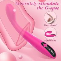 Vibrador de punto G para mujer, consolador estimulador del clítoris, cuentas con pantalla LCD y 9 vibradores, Juguetes sexuales para adultos - details 7