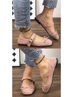 Zapatos Mary Jane de mujer con suela plana y puntera cuadrada de gran tamaño, estilo francés, para la noche, 2025. - details 9