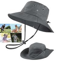 Sombrero de Sol para Exteriores con Protección UV Sombrero de Pescador Ancho para Hombres y Mujeres - details 1