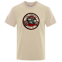 Camisetas de motorista Full Throttle Cafe Racer Rockabilly, Camiseta de algodón, ropa de calle informal de marca, camisetas de moda Harajuku 2022 - details 7