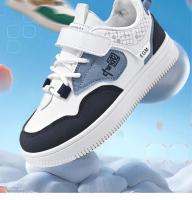 Niños 2025 verano nuevas zapatillas deportivas transpirables de malla para niños zapatos de media suela y mayor descanso de suela suave para niños - details 0