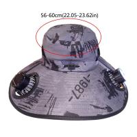 Sombrero para el sol con protección UV y ventilador Solar, camuflaje, 3 velocidades, sombrero de cubo para el sol, secado rápido, doble ventilador de refrigeración, sombrero de pescador - details 0