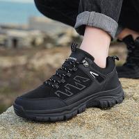 Zapatillas de senderismo al aire libre para hombre, zapatos de Trekking con cordones, para escalada de montaña, transpirables - details 12