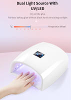 Lámpara UV LED Recargable Secador de Gel de Uñas Profesional 66W Herramienta de Manicura para Hogar y Salón - details 3