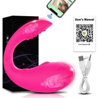 Leten Vibración inalámbrica Love Egg Vibrador Vaginal G Spot Estimulador vibratorio Wearable Bluetooth APP Control Juguetes sexuales para mujeres adultas - details 32