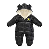 Chaqueta de invierno para bebé recién nacido, chaqueta impermeable de terciopelo, mono para niño pequeño, capa con capucha - details 6