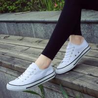 Zapatos de lona de marca para mujer, zapatillas clásicas Unisex, zapatos deportivos informales blancos para primavera y verano, zapatillas planas para caminar a la moda al aire libre - details 13