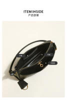 Bolso para mujer Nuevo bolso Kelly Bolso para las axilas Bolso cuadrado pequeño con cierre de cuero Bolso bandolera de hombro para viajeros - details 17