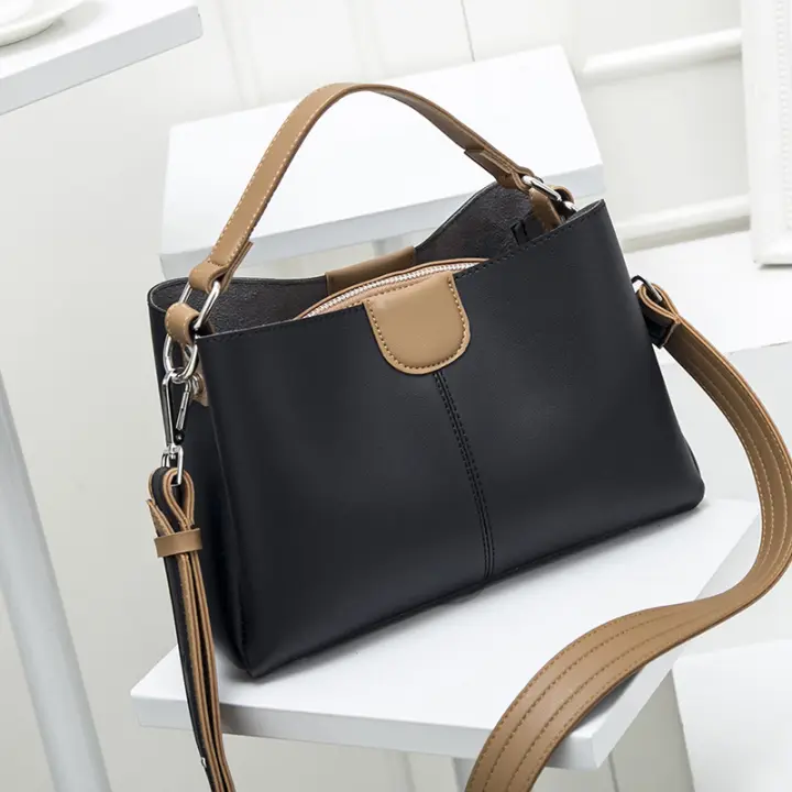 Nuevo bolso simple bolso de mensajero de hombro de moda temperamento bolso de mujer casual - 1