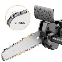 Kit de Accesorios de Corte para Taladro Eléctrico 4/6 Pulgadas Modificado para Adaptador de Cadena Eléctrica Herramienta de Conversión de Cabeza para Trabajos en Madera - details 6