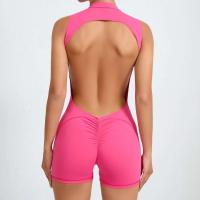 Conjunto de Gimnasio de Entrenamiento para Mujeres Traje de Yoga de Estiramiento Mono Deportivo - details 8
