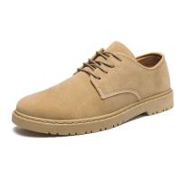 Zapatos Casuales para Hombres 2025 Moda en Gamuza Cómodos para Conducir con Cordones - details 24