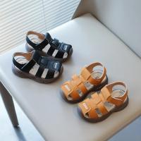 Sandalias de verano para bebés, zapatos de playa para niños, moda clásica, Punta hueca, antipatadas, sandalias transpirables para niños pequeños, jardín de infantes - details 3