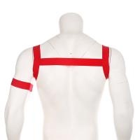 Lencería Correas De Arnés De Los Hombres Cuerpo Sexy De Pecho Disfraces Traje De Bondage De Alta Elasticidad Con Brazalete Club Nocturno De Hombre - details 8