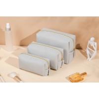 Bolsa de Higiene Personal Portátil de Cuero PU Impermeable, Organizador de Cosméticos para Mujeres - details 2