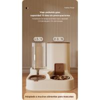 Alimentador automático para gatos, dispensador de agua, bebedero para perros y gatos, tazón de alimentación de acero inoxidable, botella para beber, cuencos, suministros para mascotas - details 7