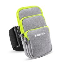 Bolsas para teléfono para correr con tres bolsillos, bolsa de almacenamiento de gran capacidad, bolsa para brazo, soporte para teléfono con tarjeta para auriculares, bolsa para brazo para teléfono móvil - details 10