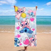 1 toalla de colección de dibujos animados: playa de microfibra súper absorbente, de secado rápido, ligera, suave y de gran tamaño B - details 3