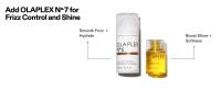 Add olaplex No.7 for frizz control and shine